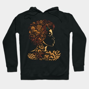 African American Woman Hoodie